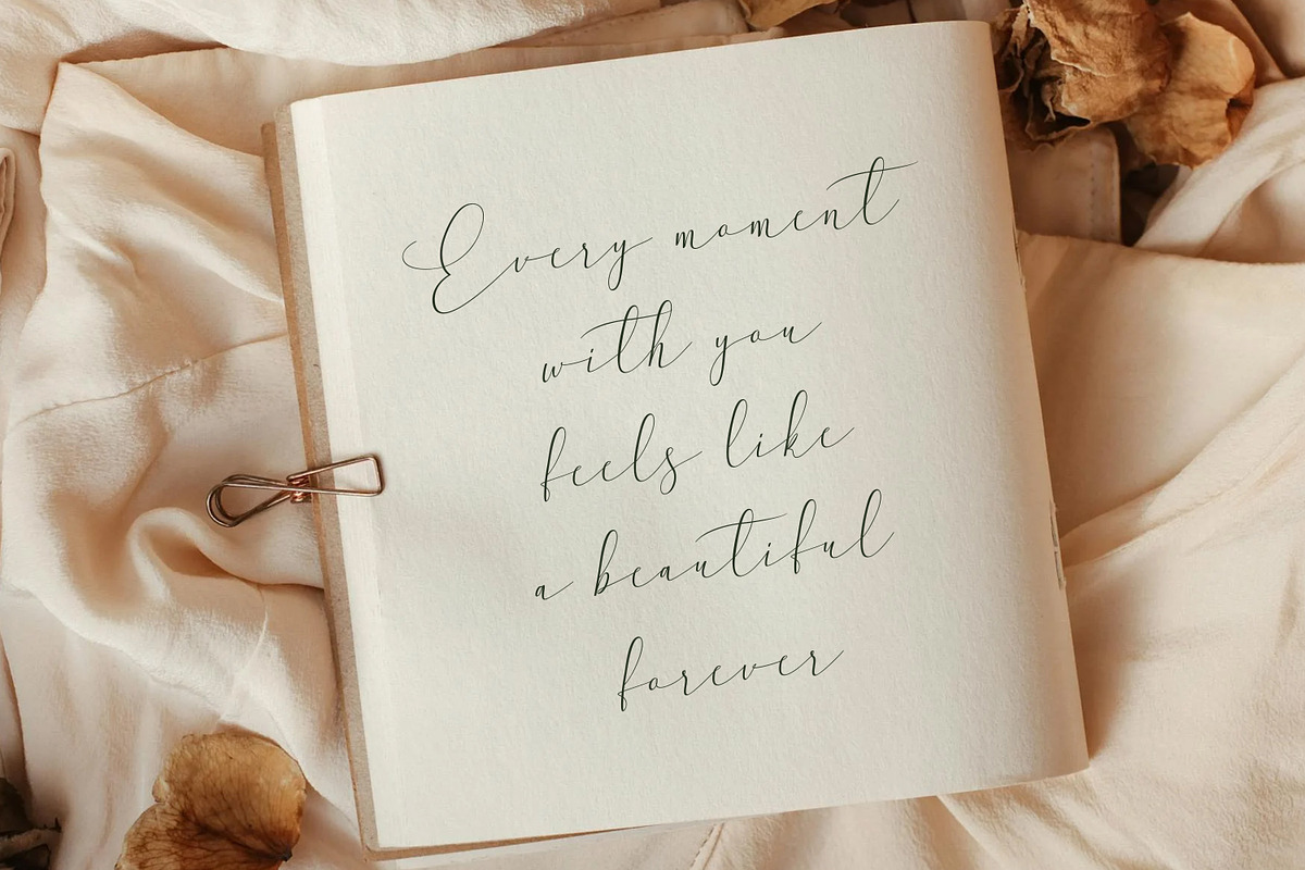 Methand - Script Font, a Script Font by Ekahermawan (Photo 7 of 12)