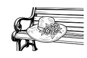 Vintage Park Bench Vector Bundle, an Illustration by jahid234 (Thumbnail 22 of 49)
