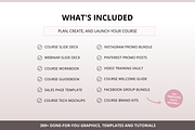 Course Creator Canva Template Bundle, a Presentation Template by Julia On Purpose (Thumbnail 2 of 10)
