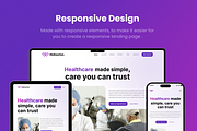 WellnesHub - Multipurpose Healthcare, a Landing Page Template by Agensip Design Agency (Thumbnail 7 of 10)