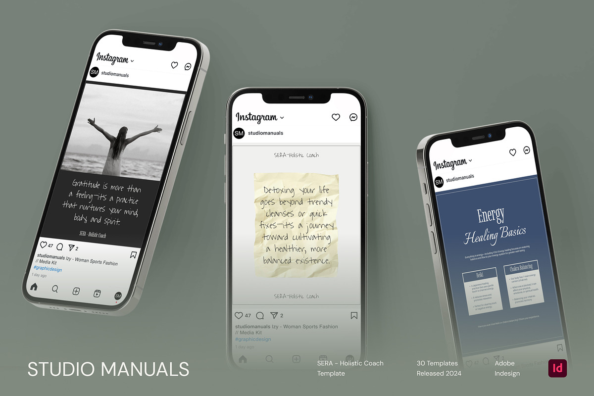 SERA – Holistic Coach, a Social Media Template by Studio Manuals (Photo 6 of 8)