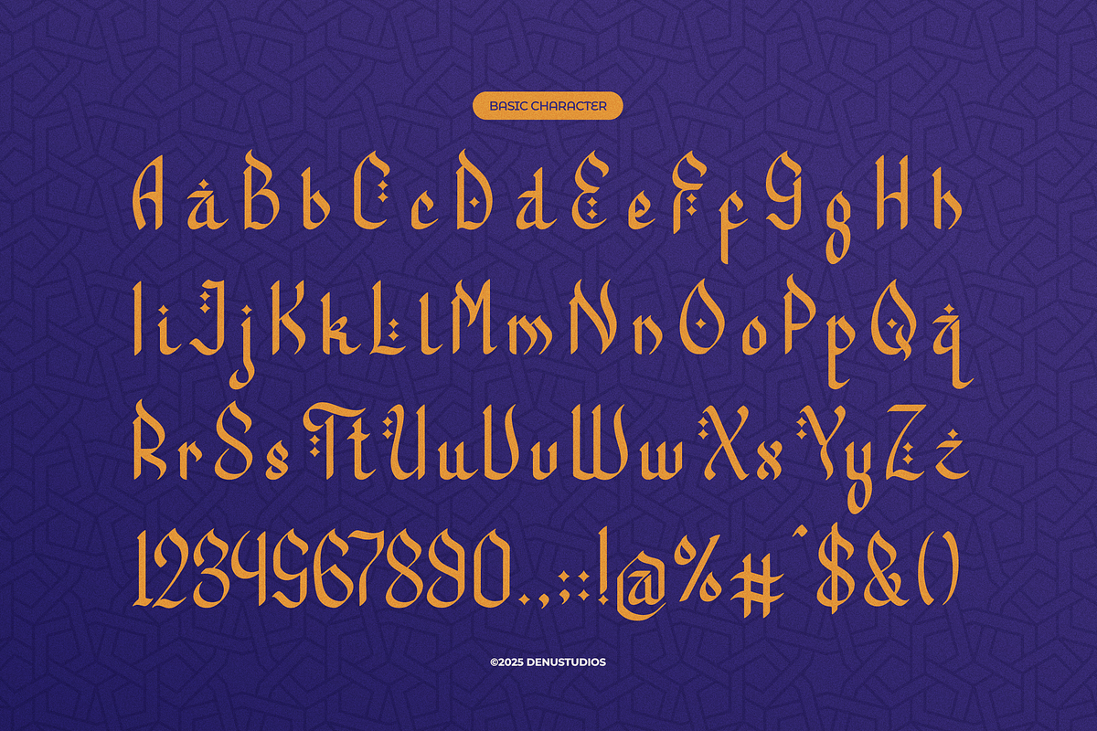 Barqah | Islamic Style Font, a Script Font by Denustudios (Photo 10 of 12)