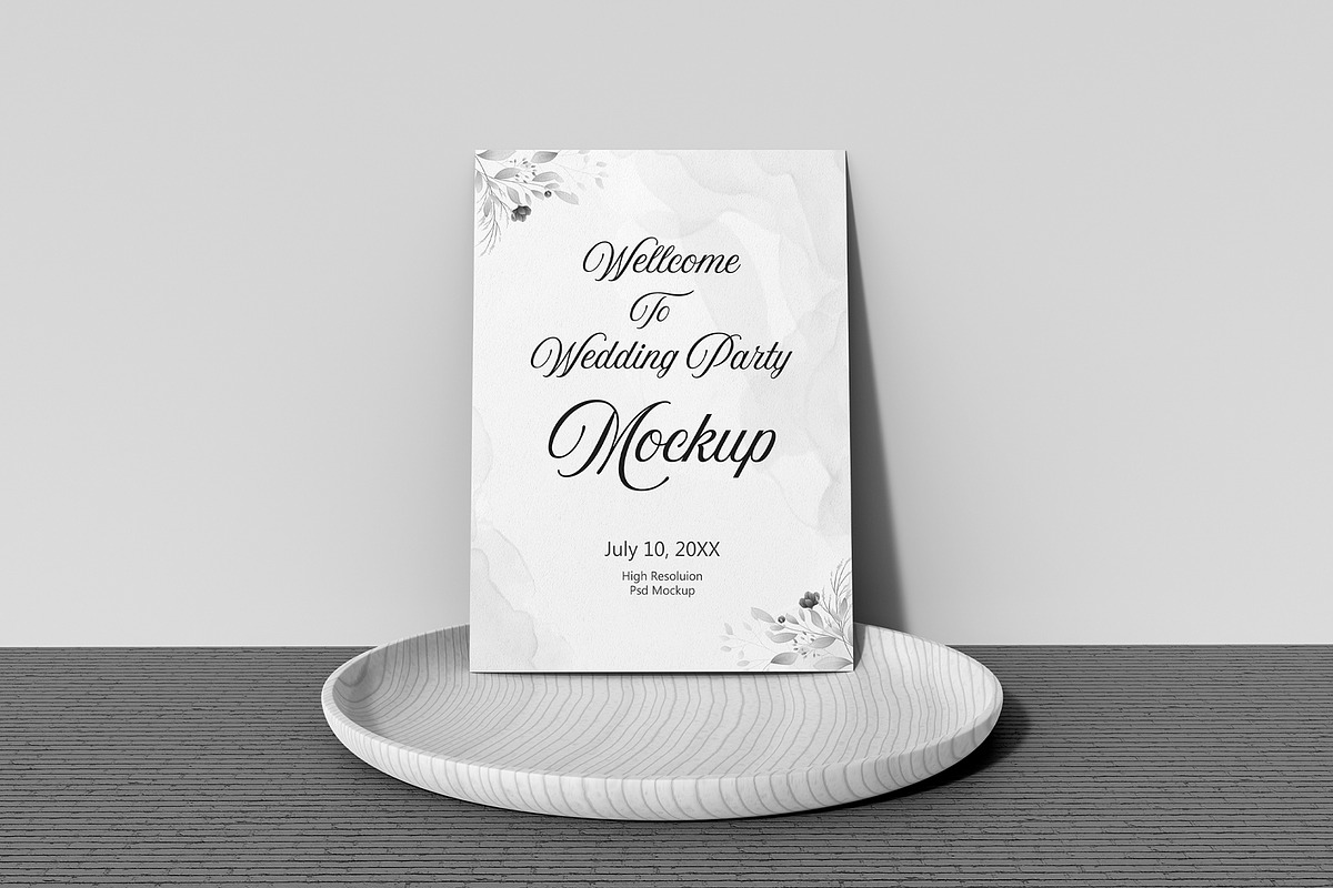 Wedding Invitation Mockup, a Product Mockup by graphypix (Photo 4 of 4)