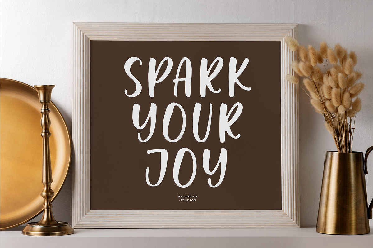 Peanut Crumble - Handwritten Font, a Handwritten Font by Balpirick Studio (Photo 2 of 5)