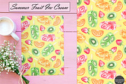 Fruit Ice Cream Seamless Patterns, a Food Illustration by OlDm_Shop (Thumbnail 4 of 10)