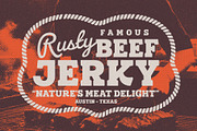 Hiqual – Western Vintage Font, a Slab Serif Font by Invasi Studio (Thumbnail 7 of 12)