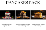 Pancakes Stock Photo, Sweet Food, a Food & Drink Photo by BrushstrokeArtGB (Thumbnail 3 of 5)