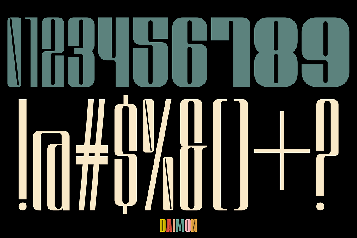 Daimon Font, a Sans Serif Font by TypeClassHeroes (Photo 5 of 9)