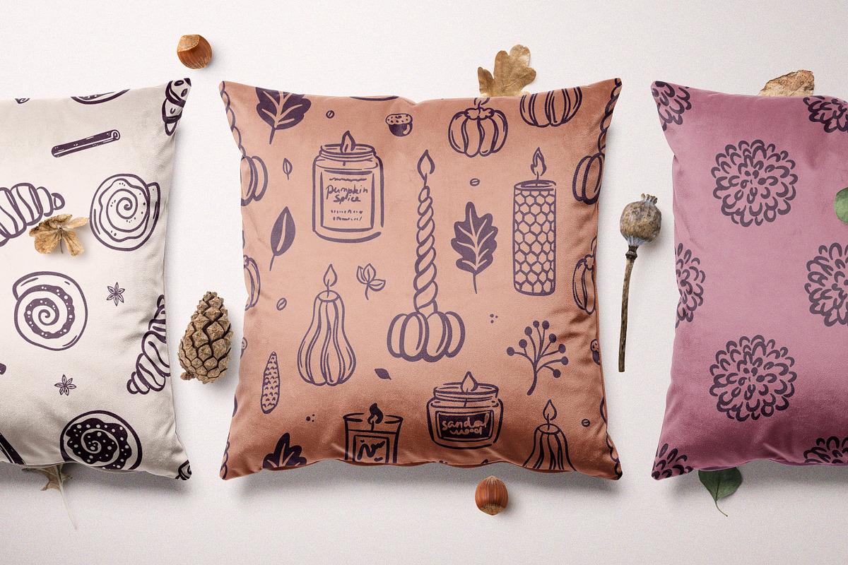 Cozy Autumn Hand Drawn Collection, a Seasonal Illustration by Leila Divine (Photo 27 of 29)