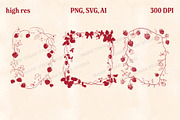 Whimsical Berry Fruit Bundle SVG PNG, a Food Illustration by Marie T (Thumbnail 8 of 36)