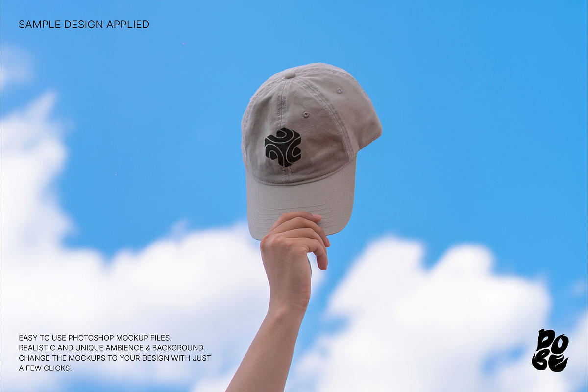 Outdoor Apparel & Bottle Mockup Set, a Merchandise Mockup by DOBE Studio (Photo 3 of 5)