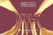 Melting melted text effects pack, a Brushes & More by Zamans (Thumbnail 13 of 20)