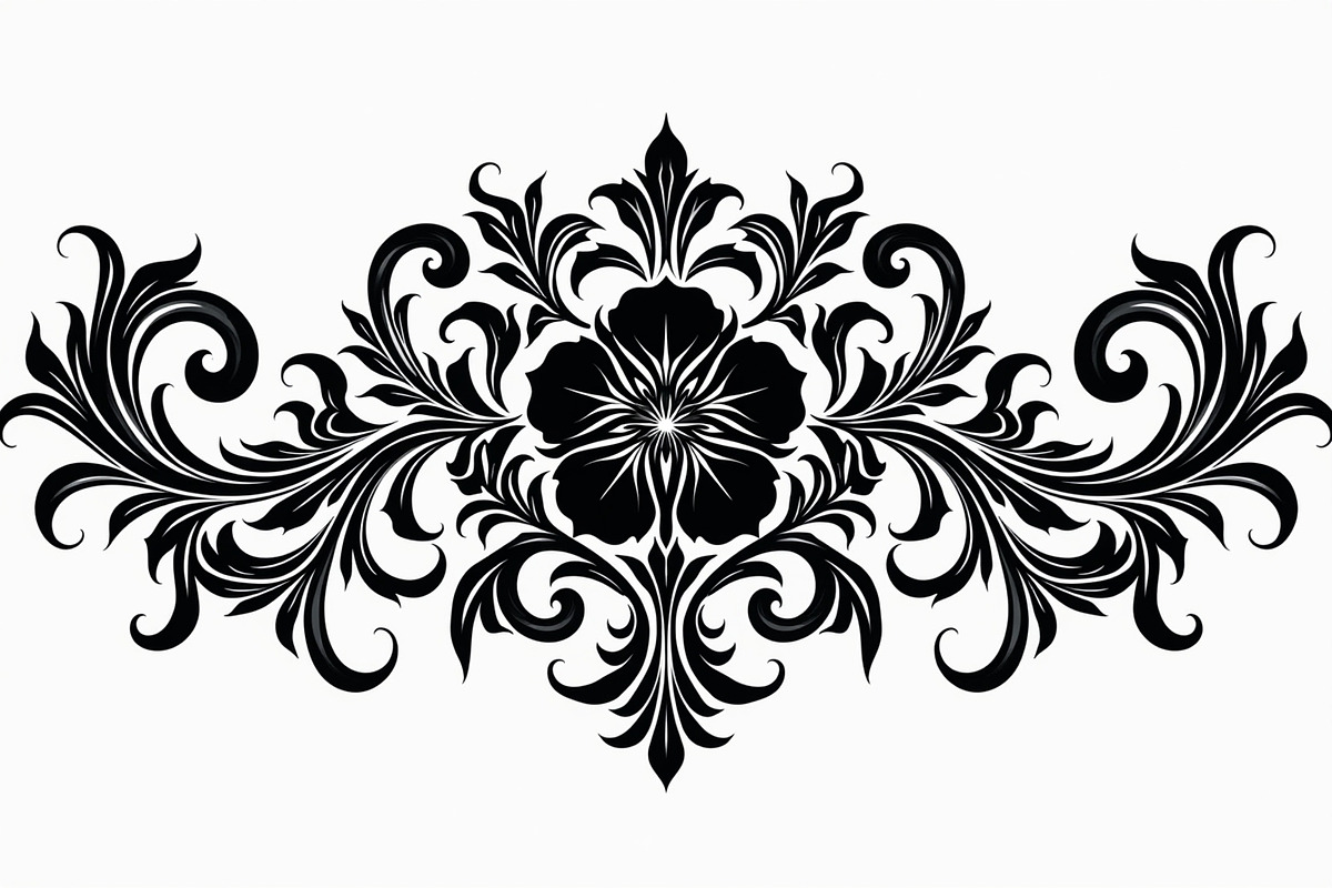 Ornamental Flower Designs, an Illustration by yasushie (Photo 13 of 20)