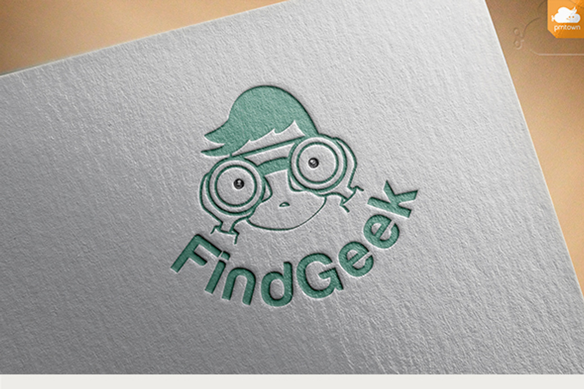 Find Geek, a Branding & Logo Template by blends.studio (Photo 1 of 2)