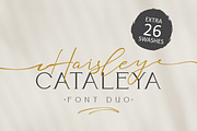 Haisley Cataleya | Exotic Font Duo, a Script Font by RT Studio (Thumbnail 1 of 10)