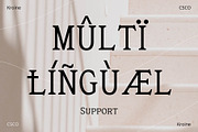 Kroine – Serif Typeface, a Serif Font by Craft Supply Co. (Thumbnail 2 of 8)