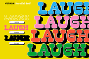 Muraba - Retro Slab Serif Font, a Slab Serif Font by Namela Studio (Thumbnail 6 of 9)