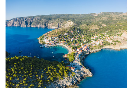 Assos in island of Cefalonia, Ionian, a Nature Photo by Igor Tichonow
