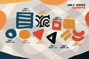 Ugly Shapes: 70 Shape Elements, a Pattern Graphic by nicholasasmita (Thumbnail 5 of 19)