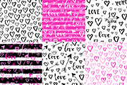 Love patterns set, a Pattern Graphic by Midstream (Thumbnail 1 of 3)