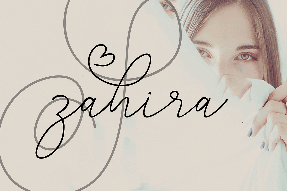 Salwaty, a Script Font by Deniz86 (Photo 2 of 6)