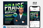 Church Flyer Bundle, a Flyer Template by AfzaalGraphics (Thumbnail 5 of 5)