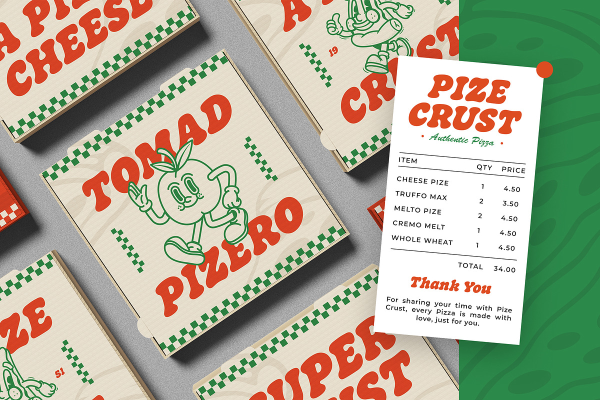 Katty Bake - Bold Retro Serif Font, a Serif Font by Typia Nesia (Photo 6 of 10)