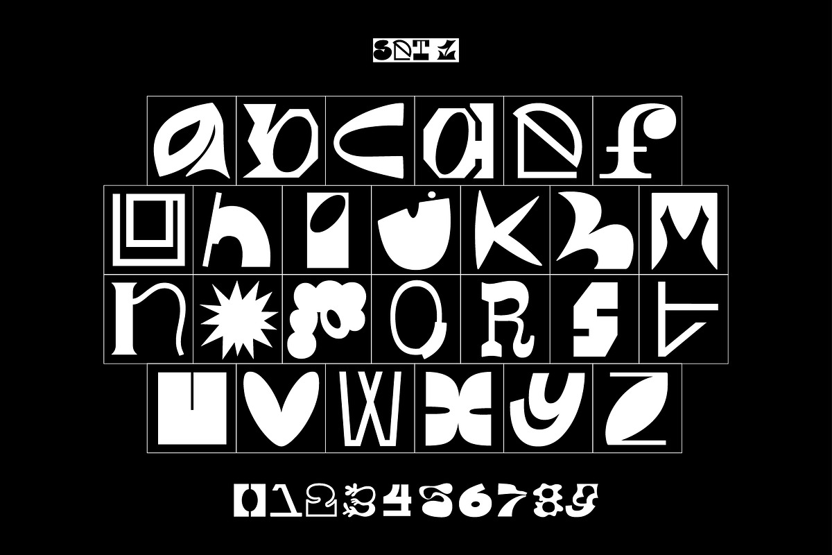 Allsorts (Quirky Display Font), a Sans Serif Font by BTYPE (Photo 4 of 12)
