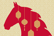 Chinese New Year Greeting Card, a Decorative Illustration by PsychocheArt (Thumbnail 3 of 4)