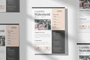 Capability Statement Template, a Stationery Template by Niofix (Thumbnail 5 of 6)