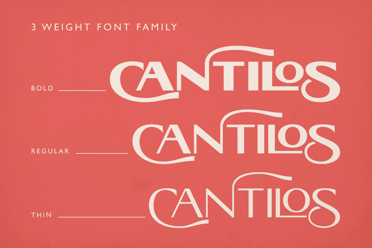 Cantilos, a Serif Font by Artisan Themes (Photo 4 of 11)