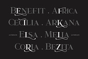 Garcedo Serif Font Triple Pro, a Serif Font by Maulana Creative (Thumbnail 7 of 10)
