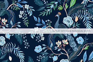 Mystic Garden, Luxury Print Patterns