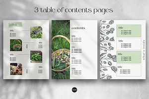 Boho EBook Template For Herbalists