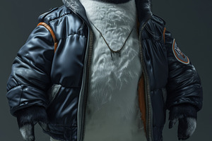 Anthropomorphic Penguin, an Animal Photo by Hamza067