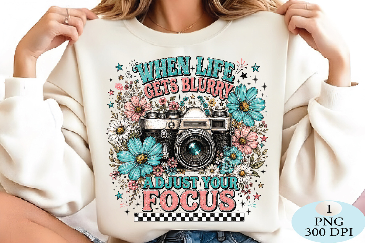 Retro Camera Adjust your Focus PNG, a Seasonal Illustration by Daily.Designs (Photo 2 of 5)