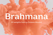 Brahmana, a Sans Serif Font by OceaneM (Thumbnail 1 of 9)