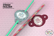 Straw Holder Packaging Mockup, a Cups & Container Mockup by INCDesign (Thumbnail 3 of 6)