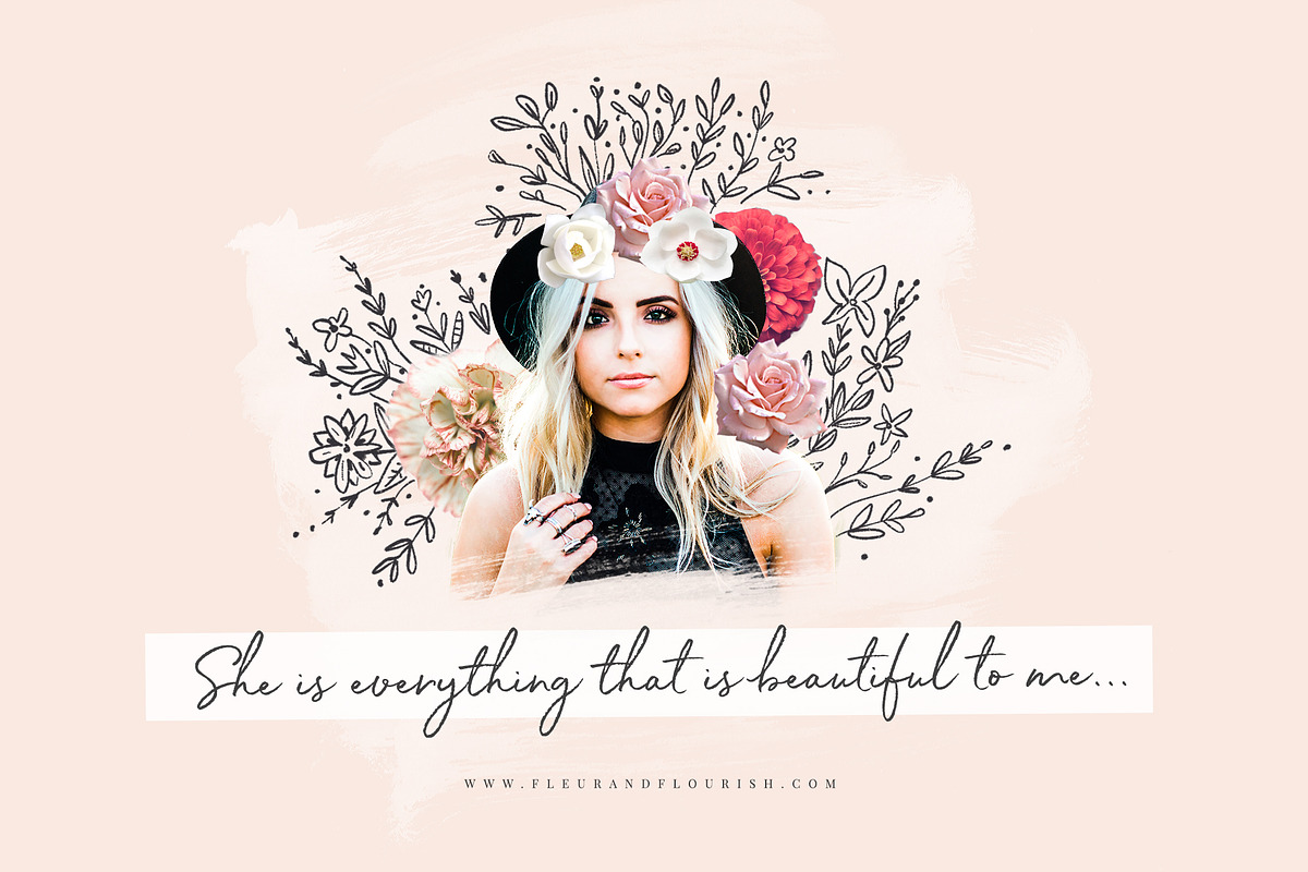 White Oleander Handwritten Font, a Script Font by Nicky Laatz (Photo 9 of 16)