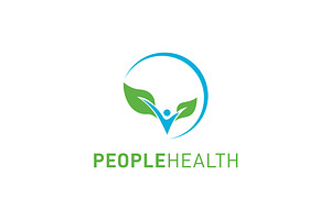 Healthy People Logo Design, a Templates & Theme by yanuart