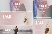 Shop SALE - 5 Facebook Cover + Post, a Social Media Template by Solid Pixel (Thumbnail 2 of 4)