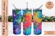 Galaxy sublimation tumbler design, an Object Graphic by AnastasiaWatercolor (Thumbnail 2 of 5)