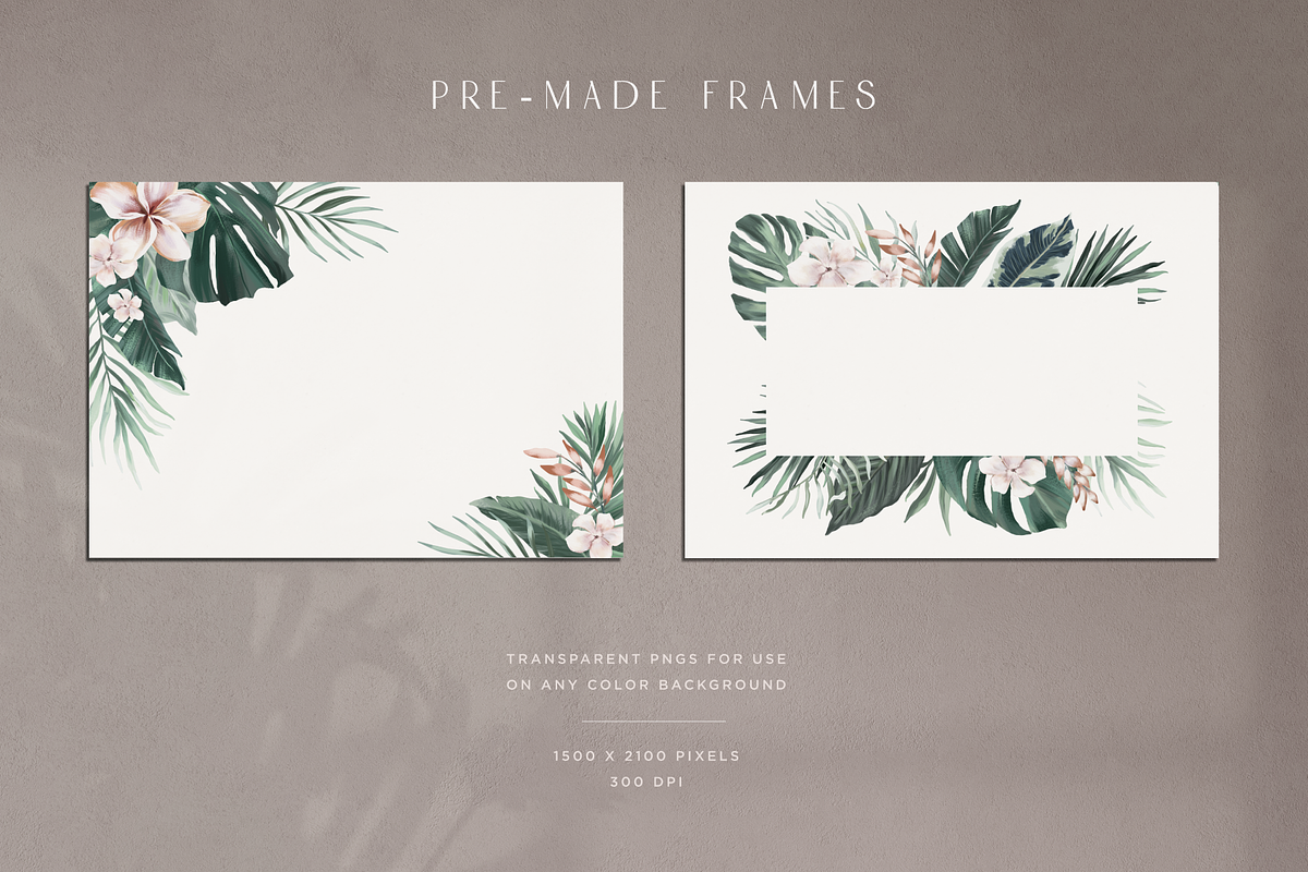 Tropicana Botanical Elements, a Graphic by Opal Creative (Photo 4 of 10)
