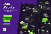 Control Financial Web Landing Page, a Landing Page Template by UICreative (Thumbnail 1 of 4)