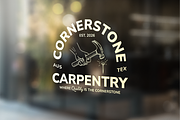 Carpentry Logo Templates + Art, a Branding & Logo Template by Wanderlust Heart Branding (Thumbnail 4 of 6)