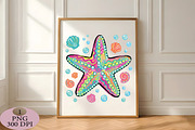 Preppy Starfish Coquette Png, an Illustration by Daily.Designs (Thumbnail 5 of 5)