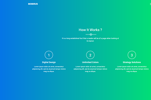 Mobirus - Landing Page Template