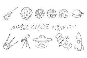 Space Doodle Set