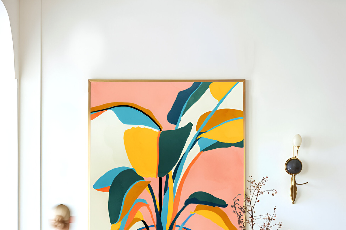 Nora's Styled Art Print Mockup 07, a Household Mockup by The Wall Art Mockup Shop (Photo 3 of 3)
