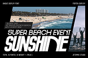 Forten Display, a Sans Serif Font by Jetsmax® Studio (Thumbnail 10 of 10)